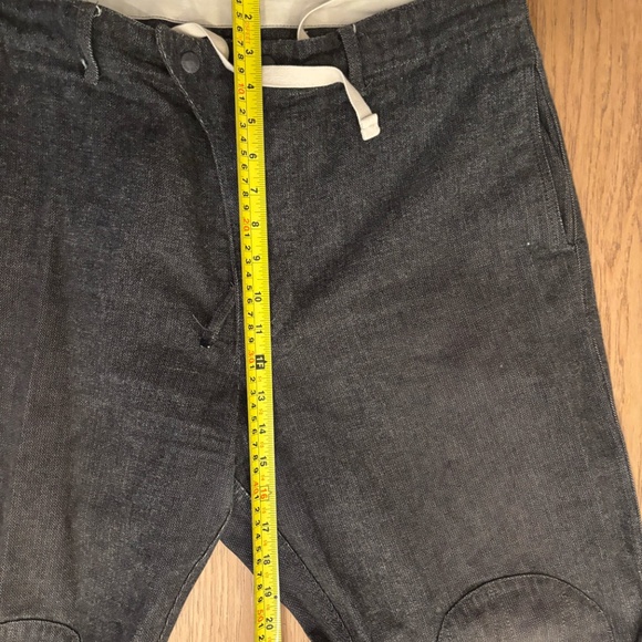 Engineered Garments E1 E-1 jogger pant brushed grey cotton L large flight pants - Picture 7 of 8